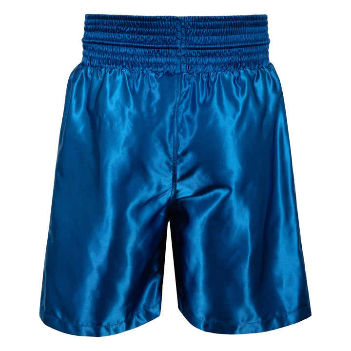 RFG Boxing Shorts – Royal Blue with Gold & Red Stripes
