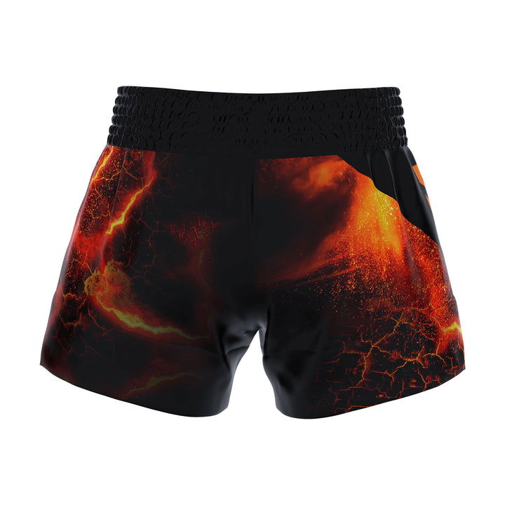 RFG Muay Thai Shorts – Lava & Lightning