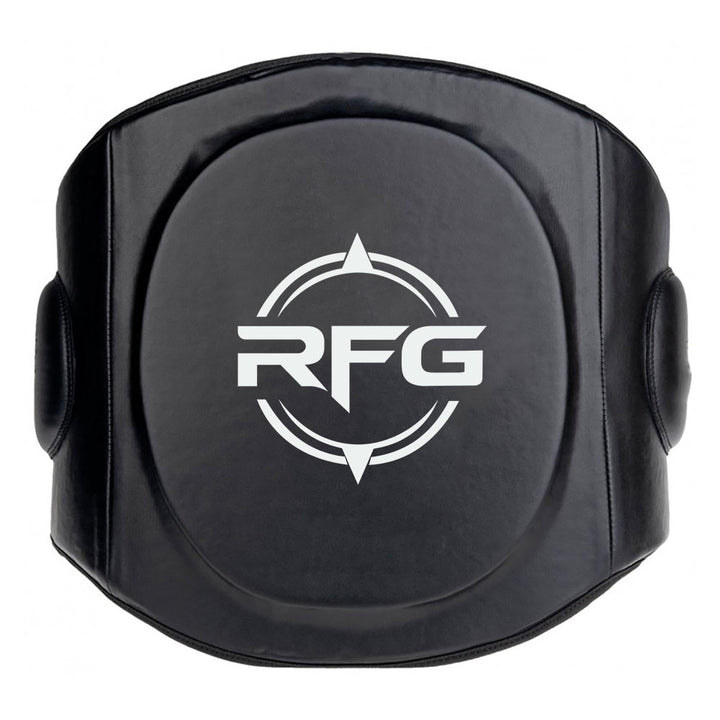 RFG Muay Thai Belly Pad – Competition Body Protector | Black
