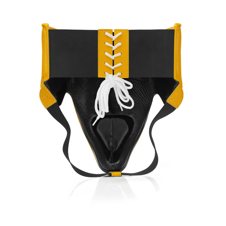 RFG Pro Boxing Groin Guard – Lace-Up | Yellow