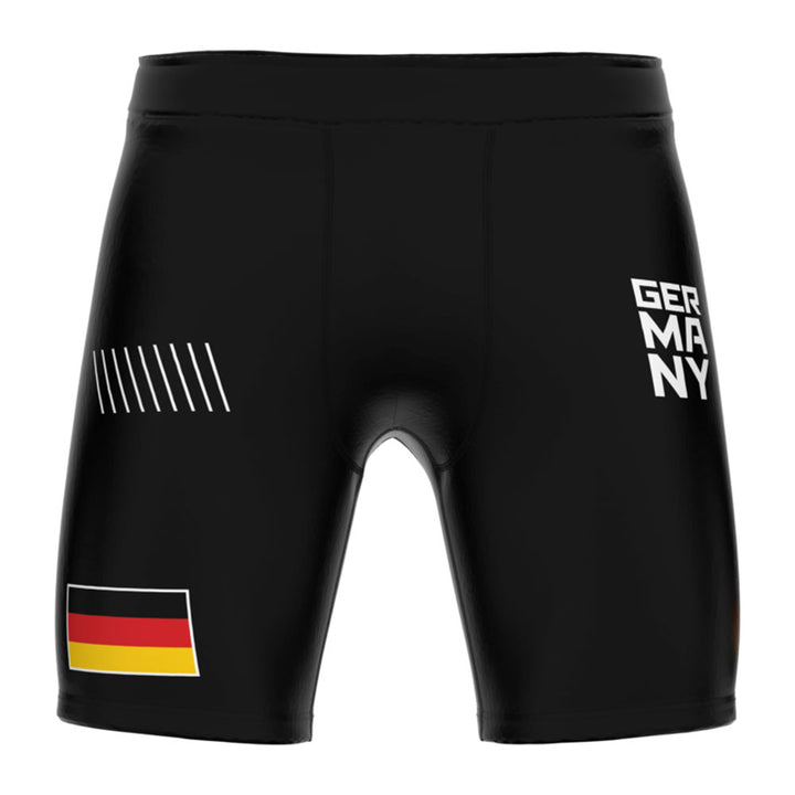 RFG Compression Fight Shorts | Black