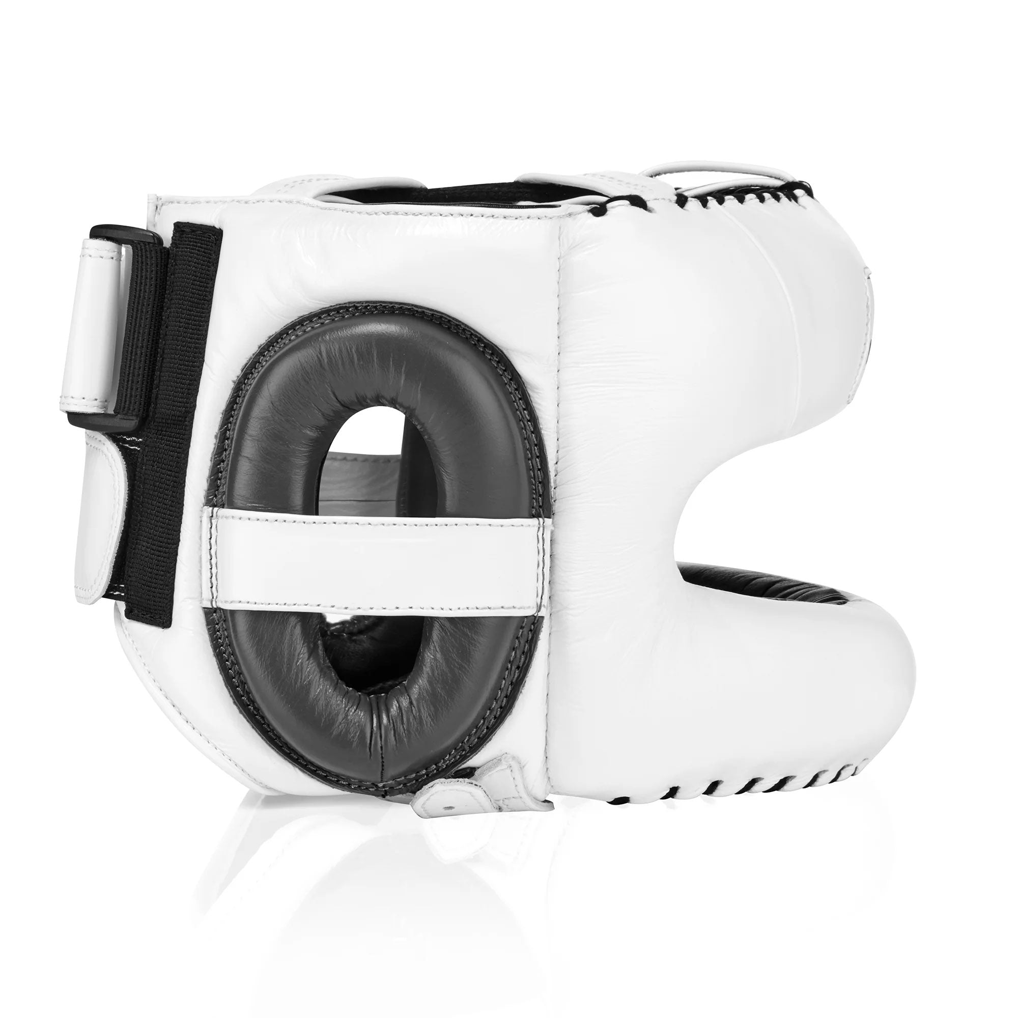 RFG Classic Open-Face Boxing Headguard – White