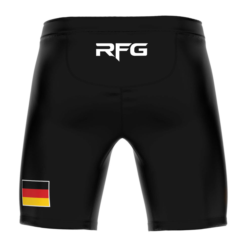 RFG Compression Fight Shorts | Black