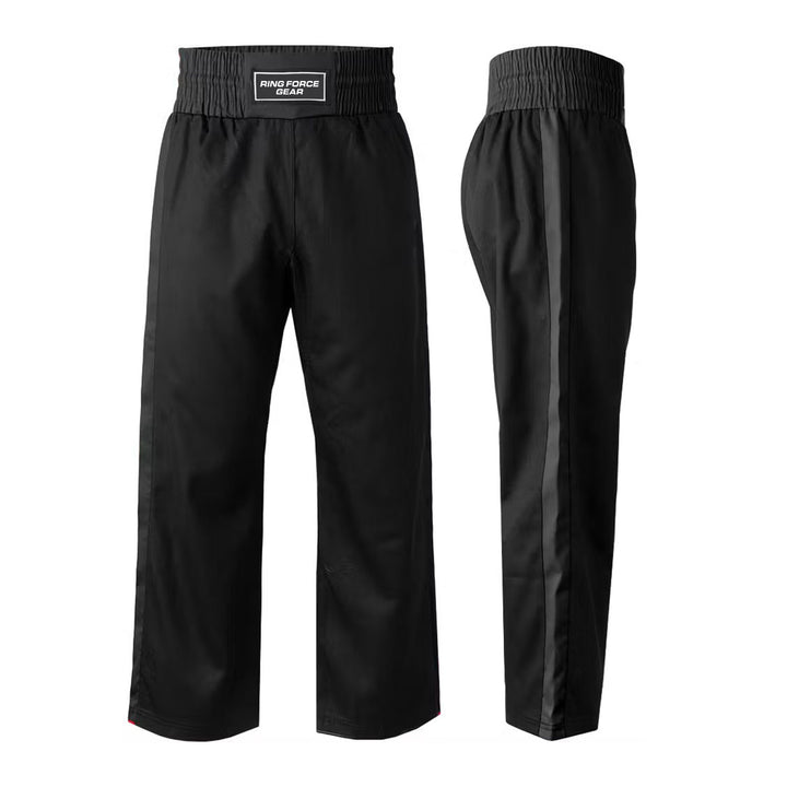 RFG Kickboxing Full-Length Pants – All Black
