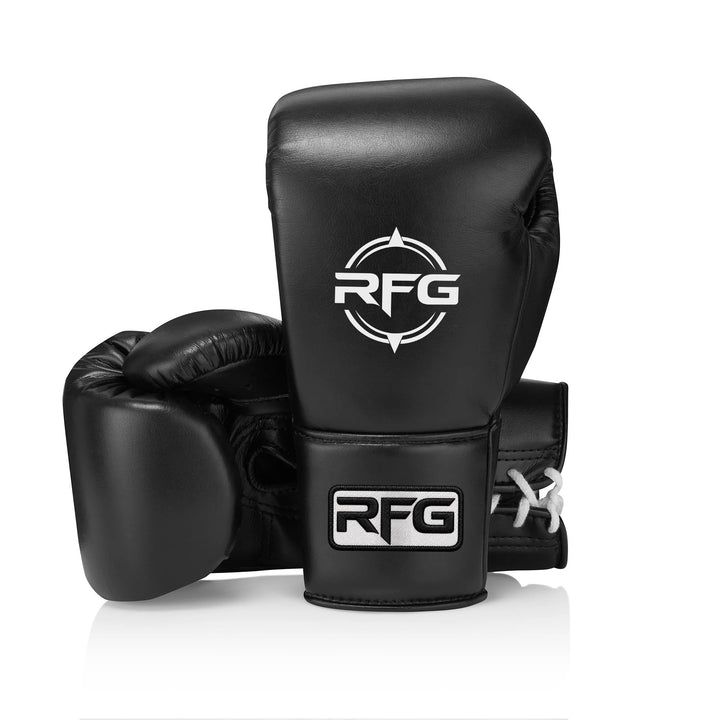 RFG Pro Sparring Boxing Gloves – Black