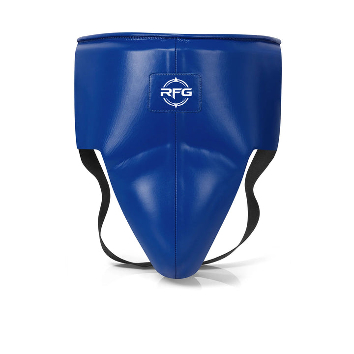 RFG Pro Boxing Groin Guard – Lace-Up | Blue