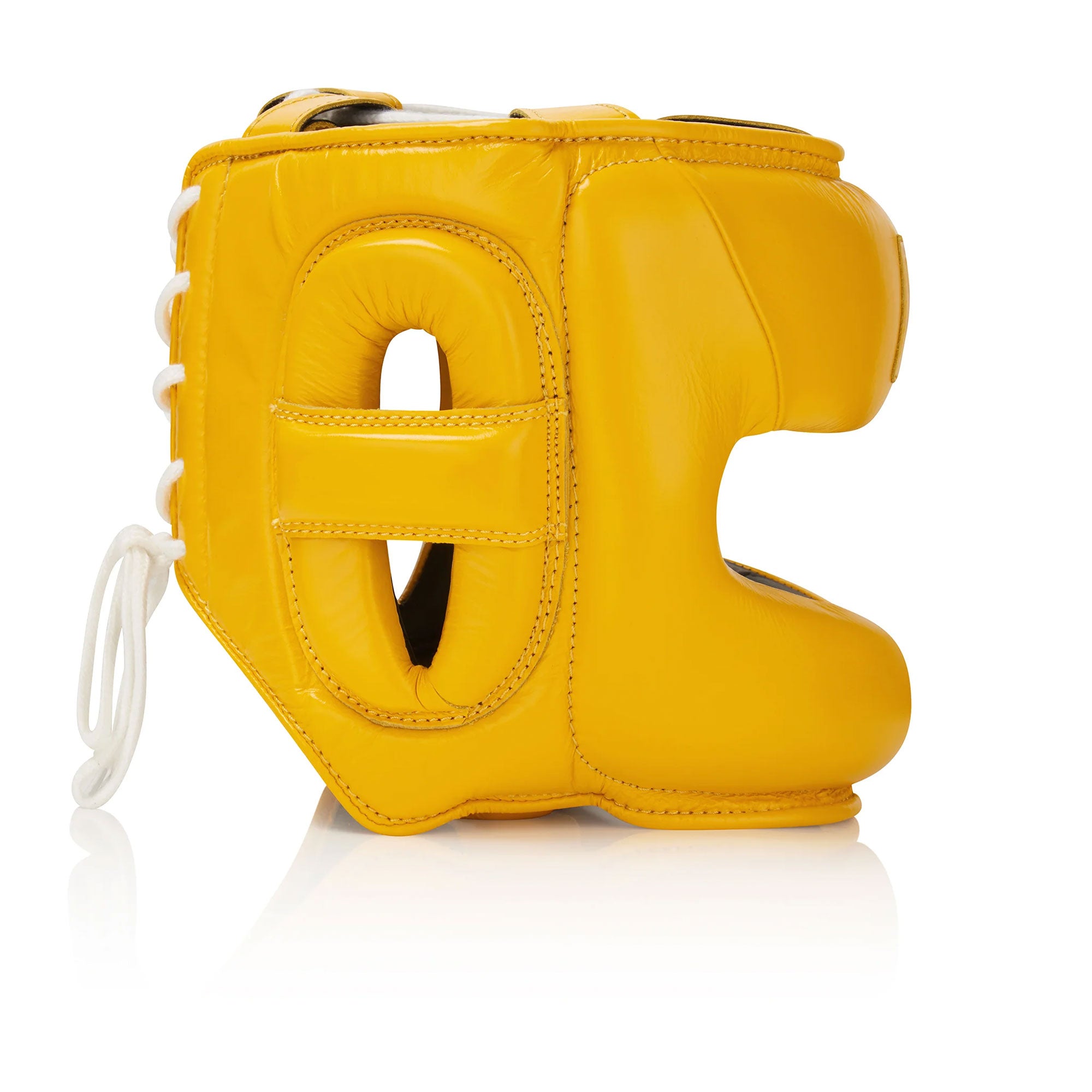 RFG Pro Lace-Up Boxing Headguard – Yellow
